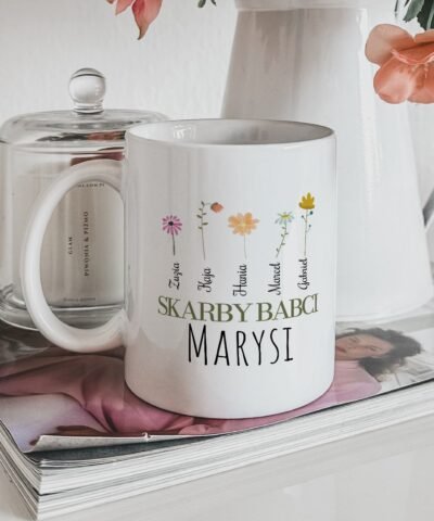 Personalizowany kubek dla Babci – Skarby