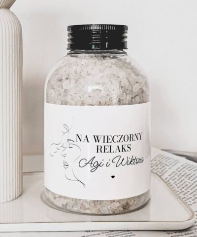 Sól do kąpieli na prezent WIECZORNY RELAKS – dla pary