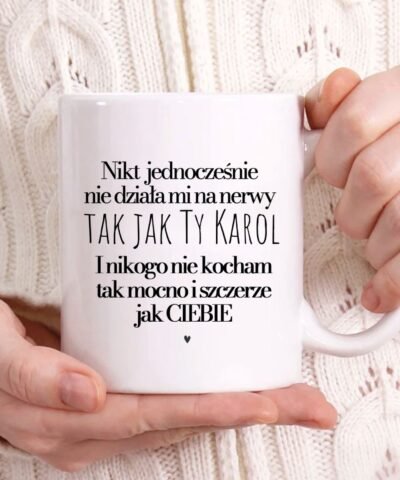 Personalizowany kubek dla Chłopaka – NERWY