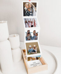 Zdjęcia harmonijka w pudełku Prośba o Bycie Świadkową