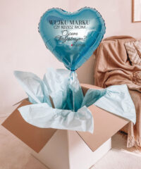 Pytanie o bycie Ojcem Chrzestnym BALON Z HELEM W PUDEŁKU