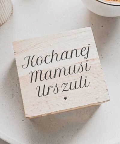 Zdjęcia dla Mamy w pudełku na prezent +personalizacja DZIĘKUJEMY