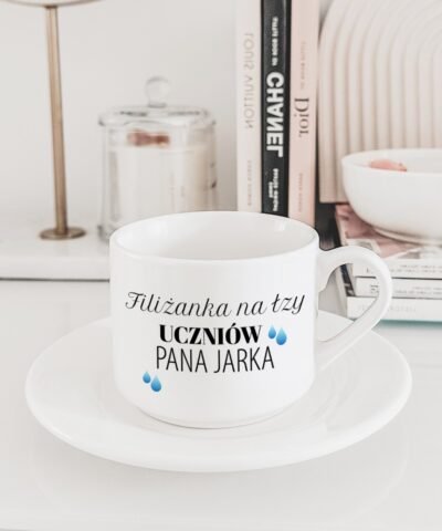 Filiżanka na prezent dla nauczyciela Łzy Uczniów