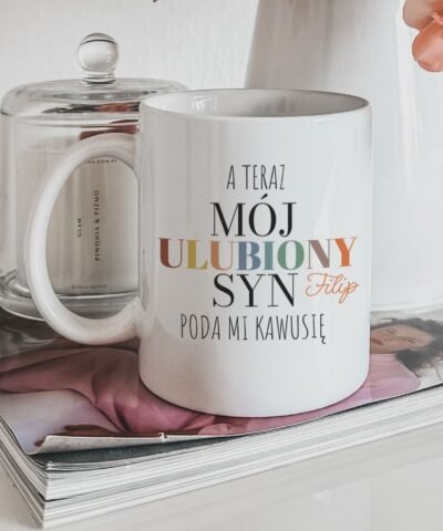 Prezent od syna na Dzień Mamy – Kubek KAWUSIA