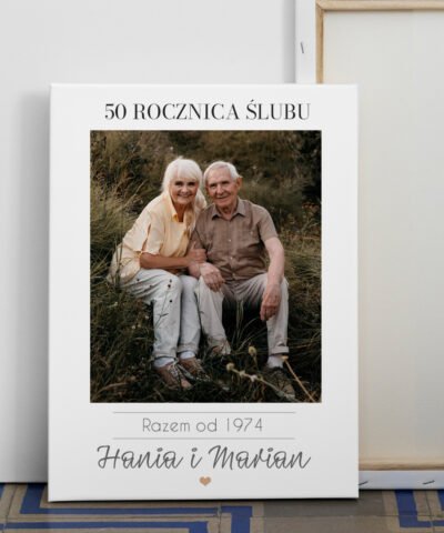 Fotoobraz zdjęcie na płótnie na rocznicę ślubu