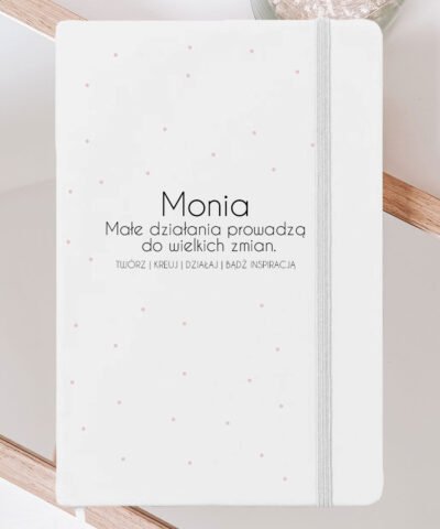 Minimalistyczny notatnik na prezent WIELKIE ZMIANY