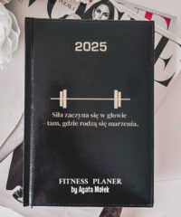 Kalendarz fitness z imieniem na prezent