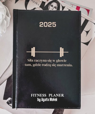 Kalendarz fitness z imieniem na prezent