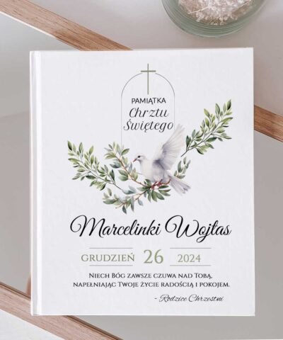 Personalizowana Księga Baśni Prezent od Chrzestnych – Eukaliptus