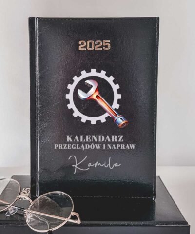 Prezent dla Mechanika – Kalendarz z jego imieniem
