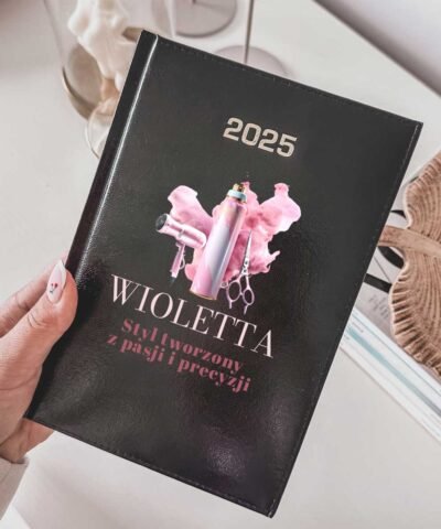 Kalendarz dla fryzjerki z jej imieniem na prezent
