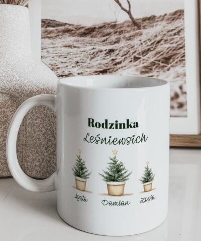 Świąteczny kubek z nadrukiem – Rodzinka