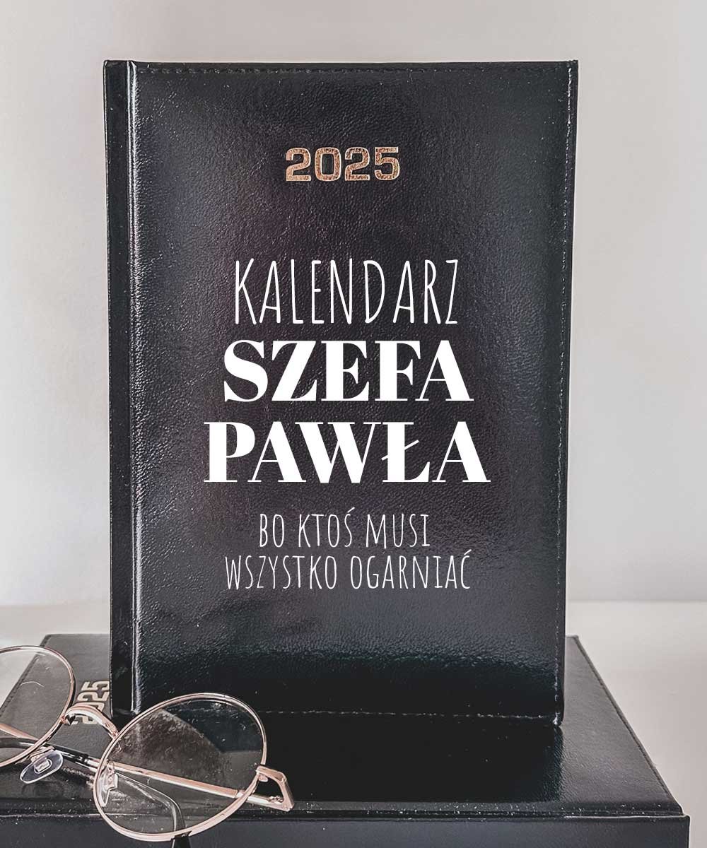 Prezent dla Szefa – Kalendarz z imieniem