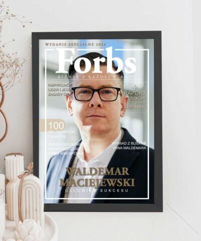 Prezent dla Szefa – okładka Magazynu Forbs z personalizacją