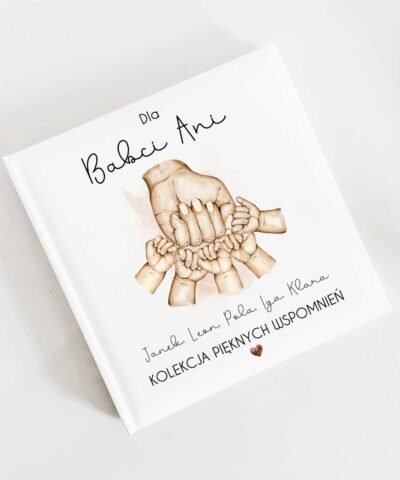 Album dla Babci Prezent od wnuczków – Dłonie