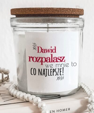 Świeca zapachowa na walentynki – ROZPALASZ