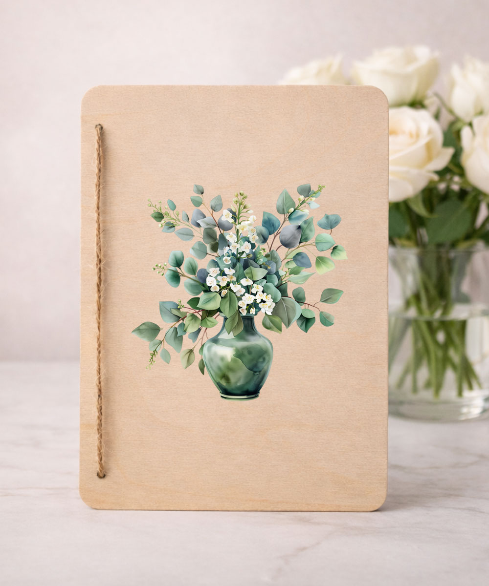 Prezent ze zdjęciem na dzień babci i dziadka – drewniana kartka